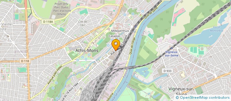 localisation de l'entreprise STAR GALETTE  ATHIS-MONS