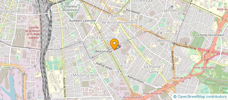 localisation de l'entreprise STAR GAMES à LYON