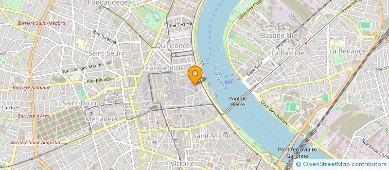 localisation de l'entreprise STAR GAZELLE à BORDEAUX
