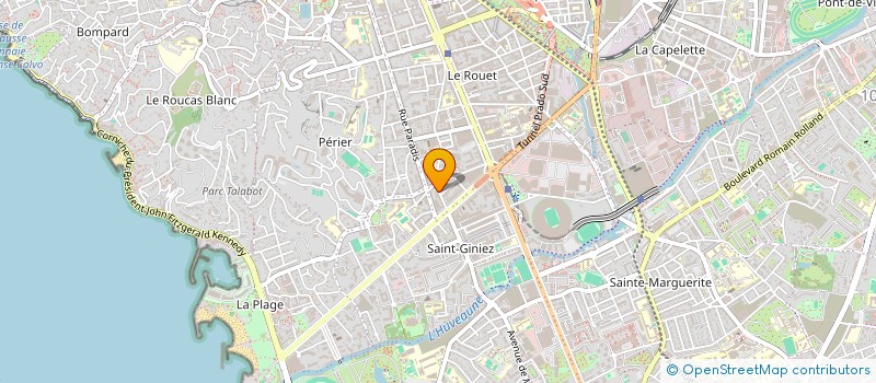 localisation de l'entreprise STAR IMMO 2 à MARSEILLE