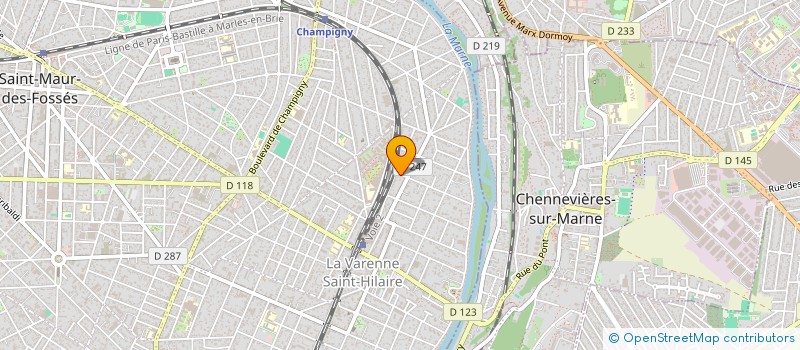 localisation de l'entreprise STAR IMMO à SAINT-MAUR-DES-FOSSES