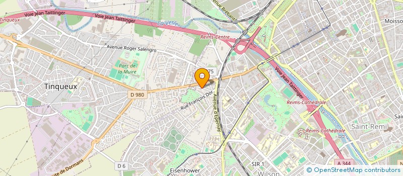 localisation de l'entreprise STAR INVESTISSEMENTS  REIMS