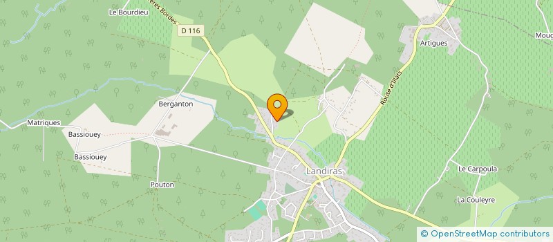 localisation de l'entreprise STAR JUMP  LANDIRAS