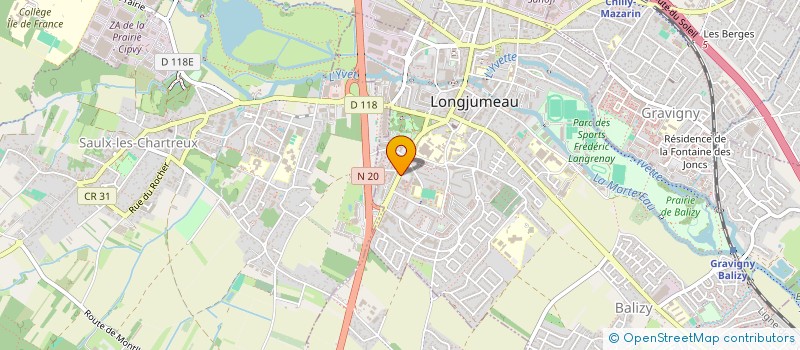 localisation de l'entreprise STAR MARCHE EXOTIQUE  LONGJUMEAU