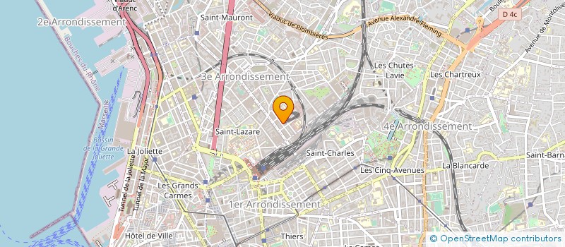 localisation de l'entreprise STAR MATOS à MARSEILLE