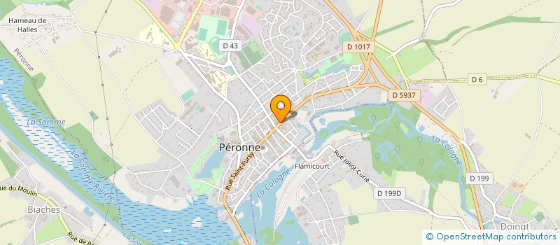 localisation de l'entreprise STAR MOBILE à PERONNE