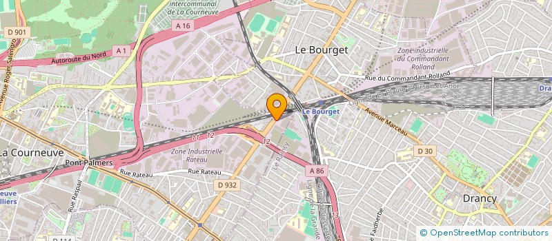 localisation de l'entreprise STAR MOD à LA COURNEUVE