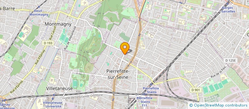 localisation de l'entreprise STAR MOD à PIERREFITTE-SUR-SEINE