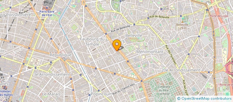 localisation de l'entreprise STAR MODE  PARIS