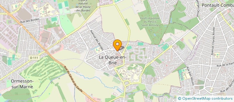 localisation de l'entreprise STAR MODEL à LA QUEUE-EN-BRIE