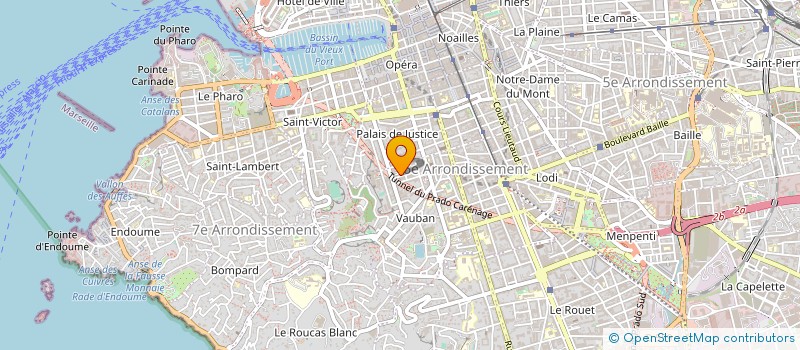 localisation de l'entreprise STAR MUSIC PRODUCTIONS à MARSEILLE