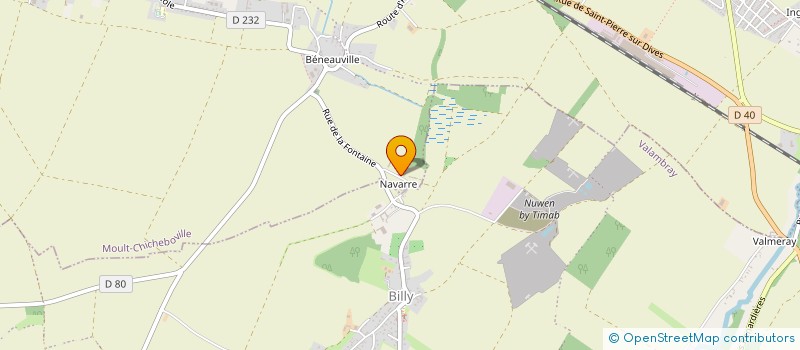 localisation de l'entreprise STAR NAV à MOULT-CHICHEBOVILLE