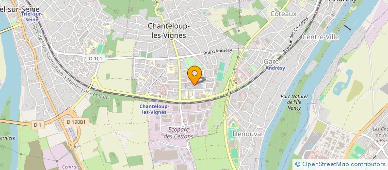 localisation de l'entreprise STAR NET DE LA NOE à CHANTELOUP-LES-VIGNES