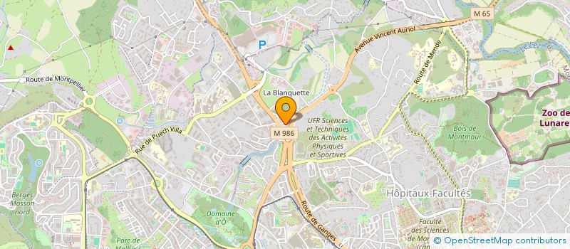 localisation de l'entreprise STAR NET SA à MONTPELLIER