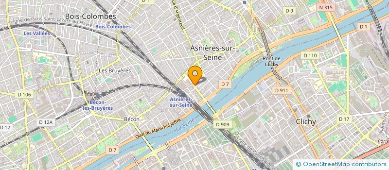 localisation de l'entreprise STAR NIGHT PROD à ASNIERES-SUR-SEINE