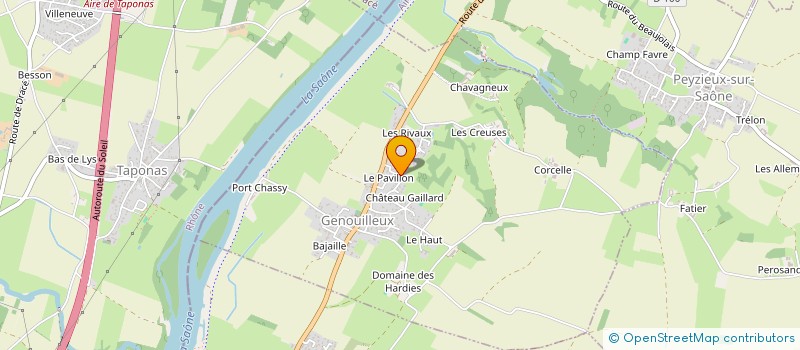 localisation de l'entreprise STAR NIVRES  GENOUILLEUX