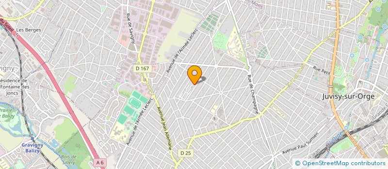 localisation de l'entreprise STAR-PAL  SAVIGNY-SUR-ORGE