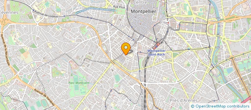 localisation de l'entreprise STAR-PHARMACIE à MONTPELLIER
