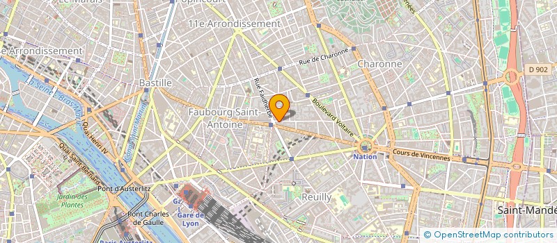 localisation de l'entreprise STAR PIERCING  PARIS