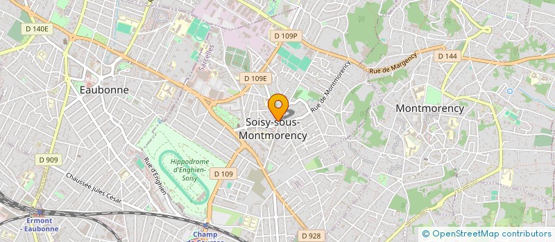 localisation de l'entreprise STAR PIZZA à SOISY-SOUS-MONTMORENCY