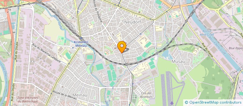 localisation de l'entreprise STAR PIZZA à STRASBOURG