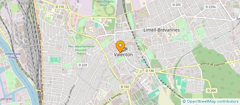 localisation de l'entreprise STAR PLANET à VALENTON