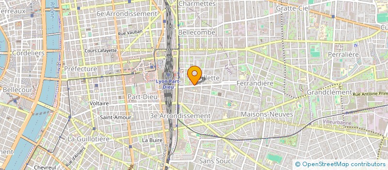 localisation de l'entreprise STAR PLUS à LYON