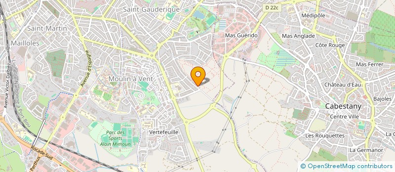 localisation de l'entreprise STAR POUR TOUS  PERPIGNAN