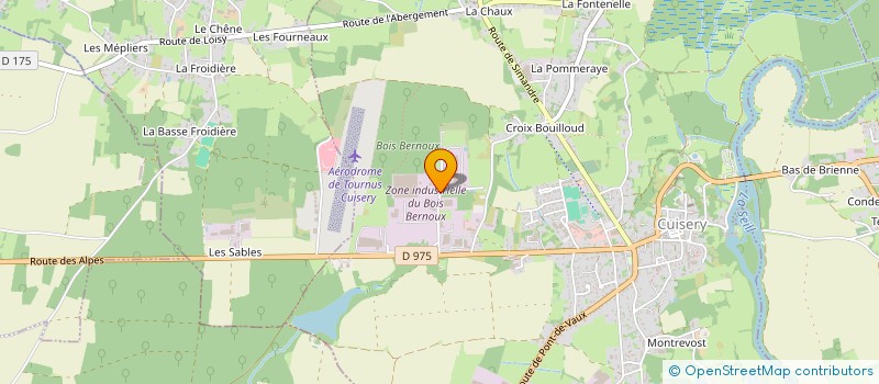 localisation de l'entreprise STAR PROGETTI FRANCE SARL à CUISERY