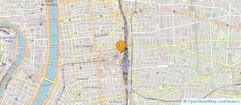 localisation de l'entreprise STAR PUB à LYON