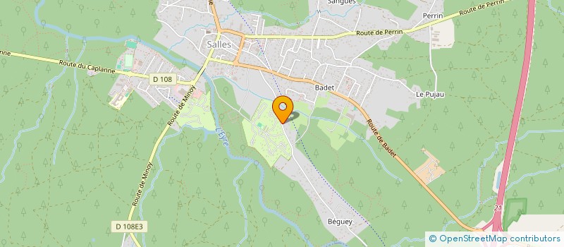 localisation de l'entreprise STAR REGIE  SALLES