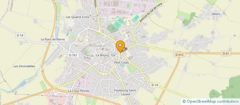 localisation de l'entreprise STAR RENOVATION 86  LOUDUN