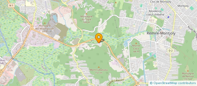 localisation de l'entreprise STAR'S LOCATION  REMIRE-MONTJOLY