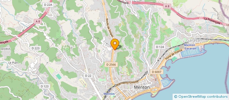 localisation de l'entreprise STAR SERVICE à MENTON
