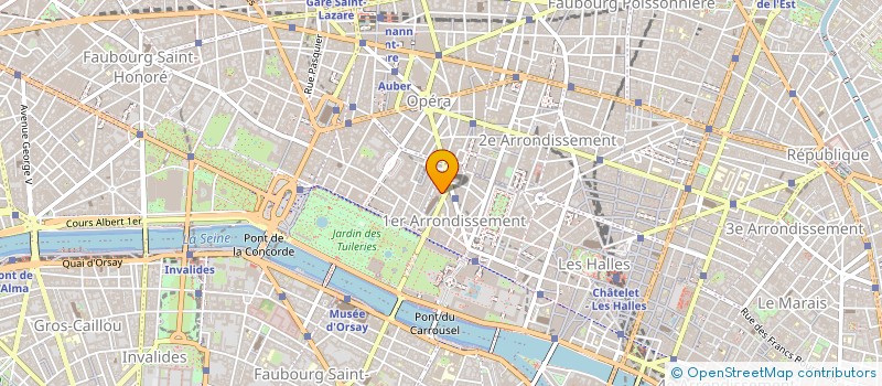 localisation de l'entreprise STAR SERVICE à PARIS