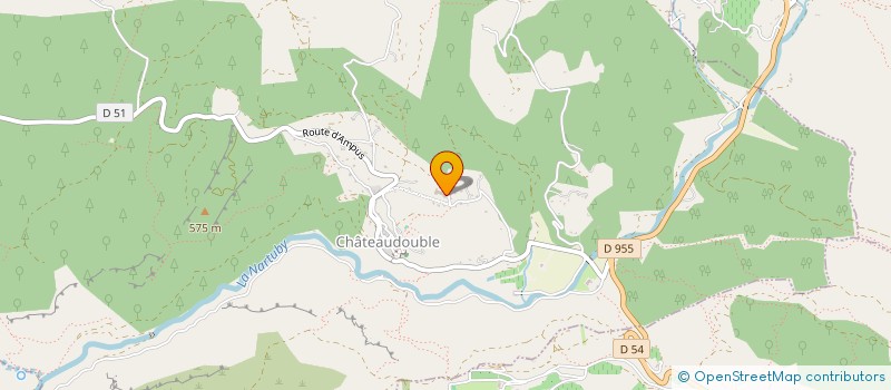 localisation de l'entreprise STAR SERVICE à CHATEAUDOUBLE