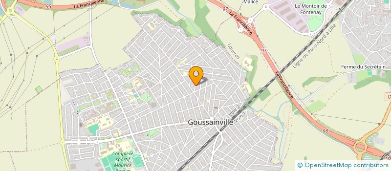localisation de l'entreprise STAR SERVICE à GOUSSAINVILLE