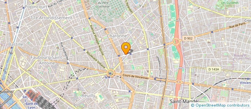 localisation de l'entreprise STAR SHOES  PARIS