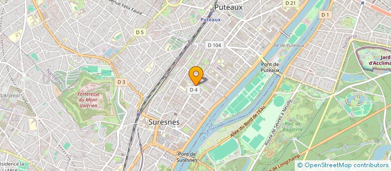 localisation de l'entreprise STAR SHUTTLE à SURESNES