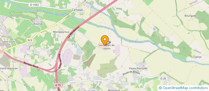 localisation de l'entreprise STAR SOLEIL  BEZIERS