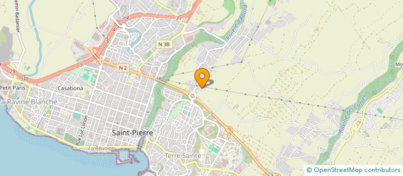 localisation de l'entreprise STAR-TECK à SAINT-PIERRE