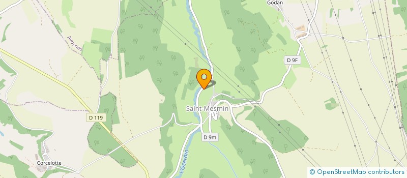 localisation de l'entreprise STAR TERRASSEMENT  MESMONT