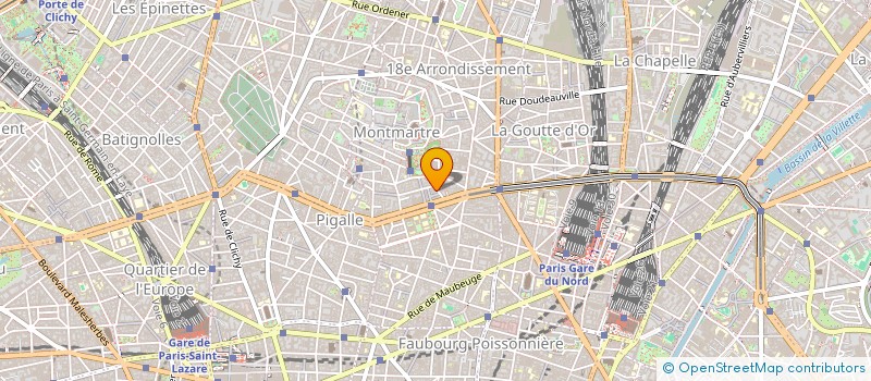 localisation de l'entreprise STAR TISSUS  PARIS