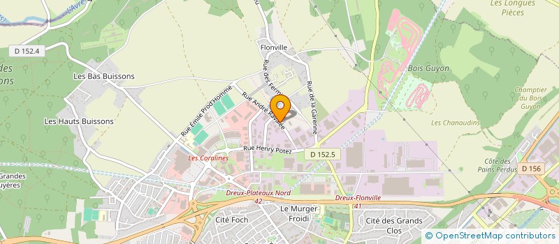 localisation de l'entreprise STAR TRADE INTENATIONALE à DREUX