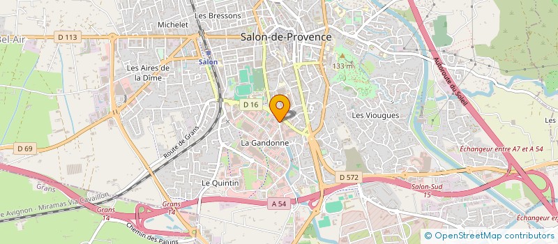 localisation de l'entreprise STAR TRANS à SALON-DE-PROVENCE