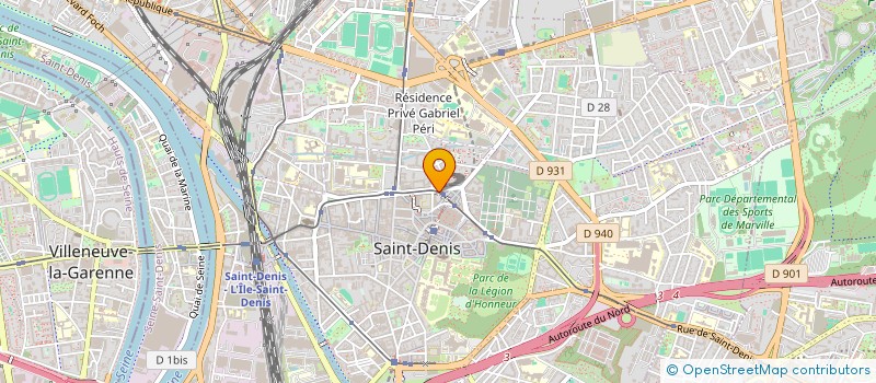 localisation de l'entreprise STAR UNI SERVICE  SAINT-DENIS