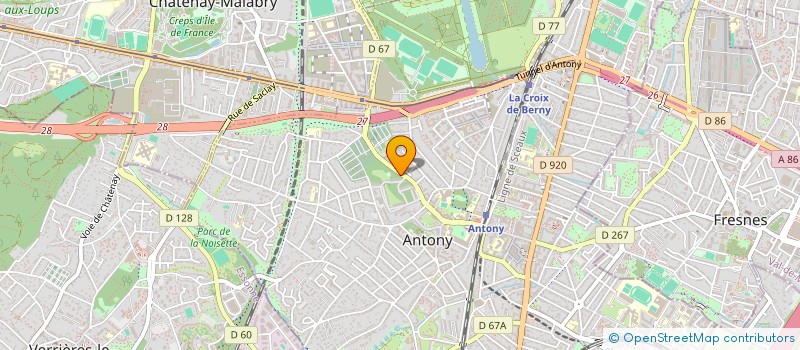localisation de l'entreprise STAR UP CONSULTING à ANTONY