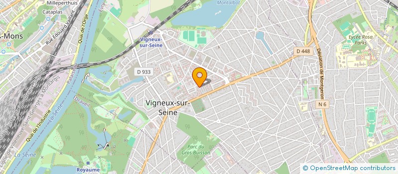 localisation de l'entreprise STAR VAN à VIGNEUX-SUR-SEINE