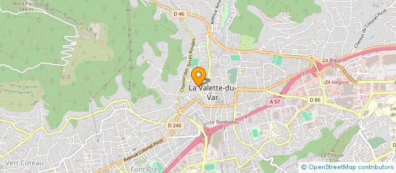 localisation de l'entreprise STAR VIDEO PLAY  LA VALETTE-DU-VAR