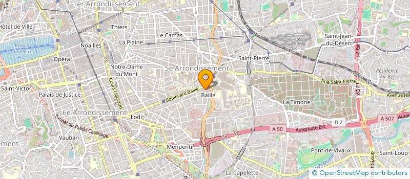 localisation de l'entreprise STAR WASH 360  MARSEILLE